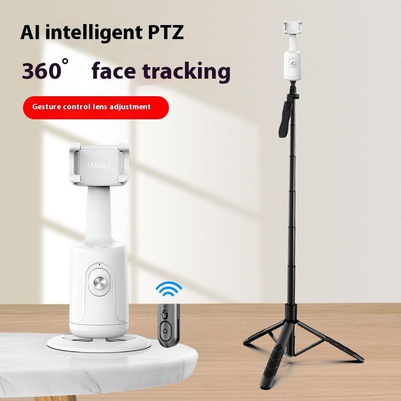 360 Auto Face Tracking Gimbal AI Smart Gimbal Face Tracking Auto Phone Holder For Smartphone Video Vlog Live Stabilizer Tripod.