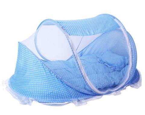 Foldable  Baby Bed Net With Pillow Net 2pieces Set.