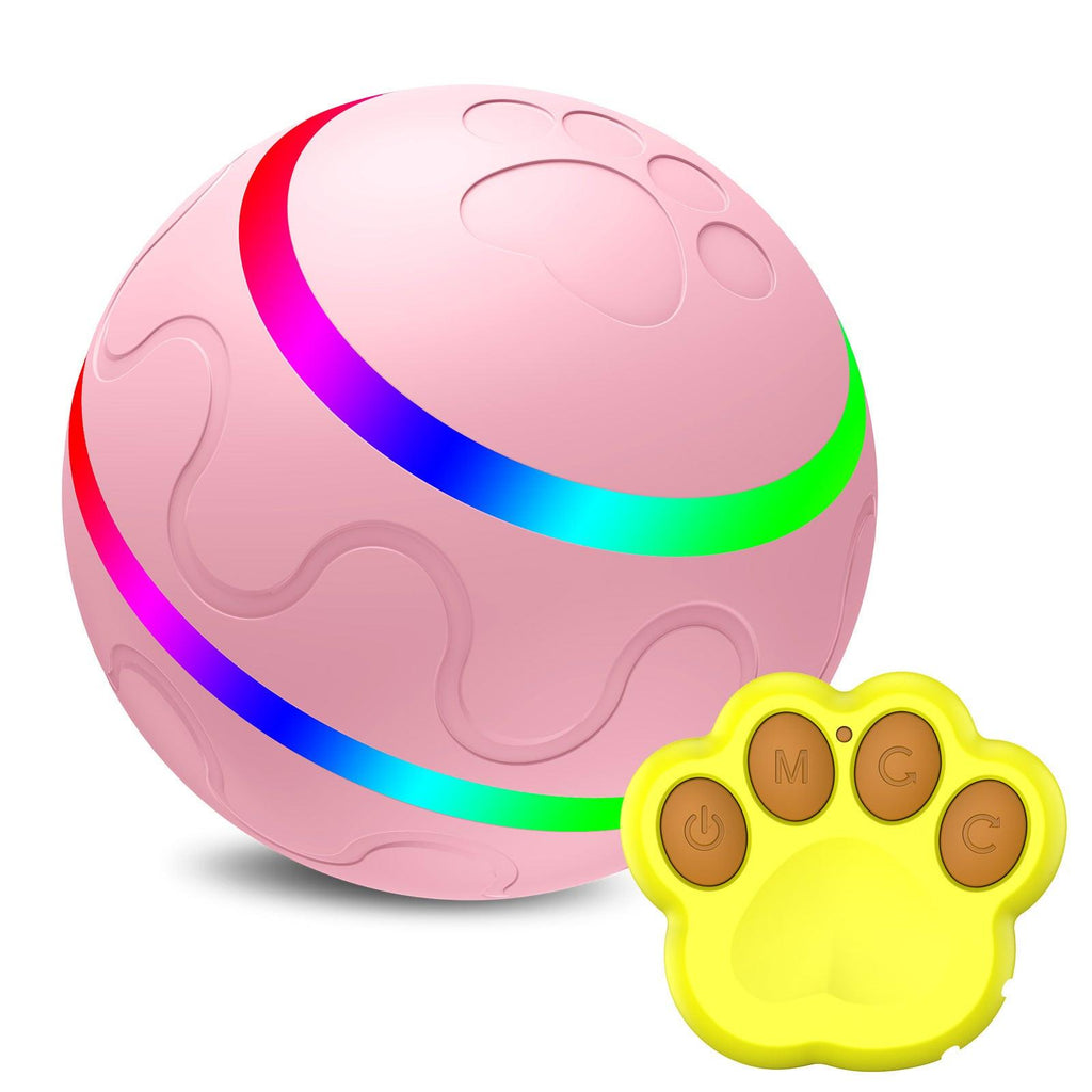 Pet New Cat Wicked Ball Toy Intelligent Ball USB Cat Toys Self Rotating Ball Automatic Rotation Ball.