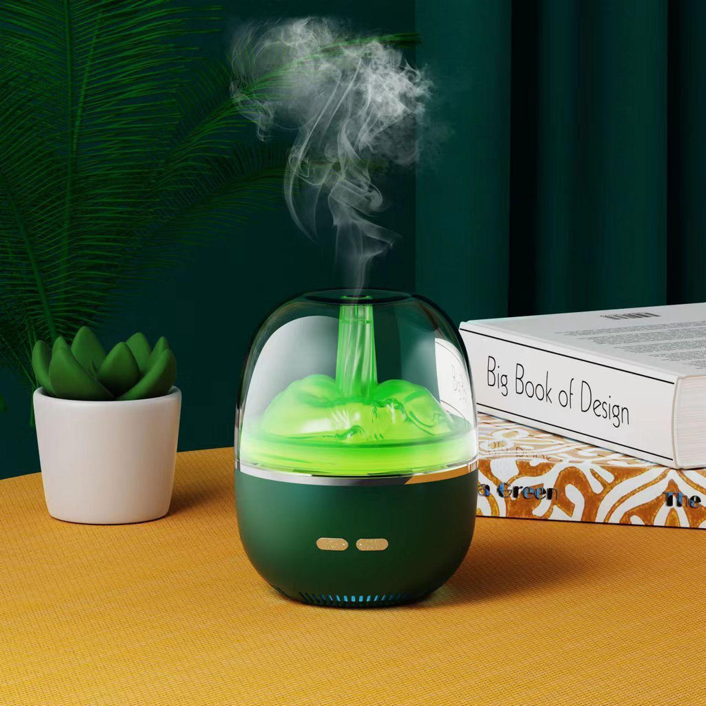 Air Humidifier Essential Oil Ultrasonic Aromatherapy Atomizer Colorful Light Heavy Fog Volume Office Home Accessories.