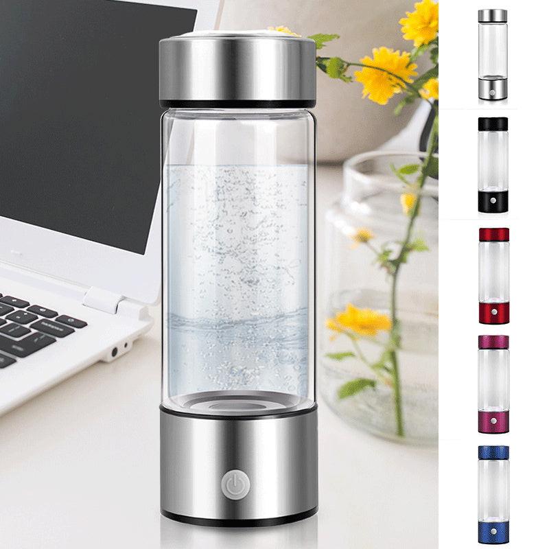 Hydrogen Water Bottles Electric Hydrogen Rich Water Generator Bottle New Technology Rechargeable Portable Antioxidant.