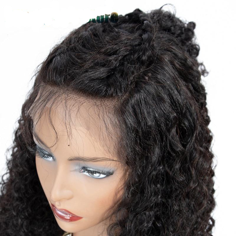 Brazilian Kinky Curly Lace Front Human Hair Wigs.