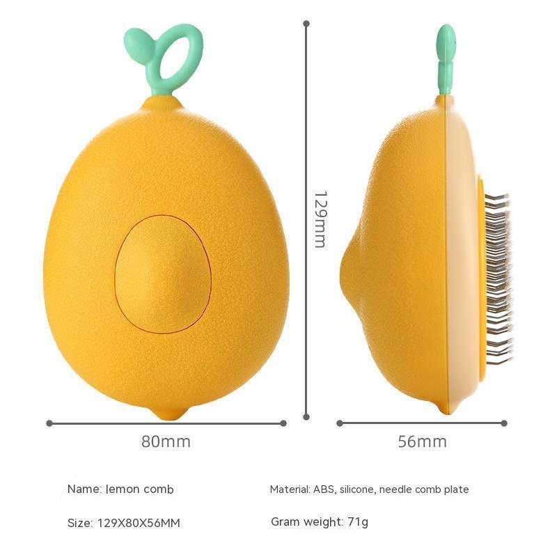 Cat Brush Hair Remover Cleaning Avocado Shaped Dog Grooming Tool Pet Combs Brush Stainless Steel Needle Pet Cleaning Care.