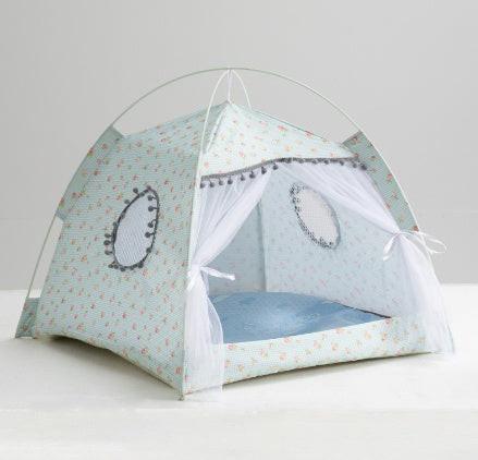 Cat Tent Cat Cat House Enclosed Pet Bed.