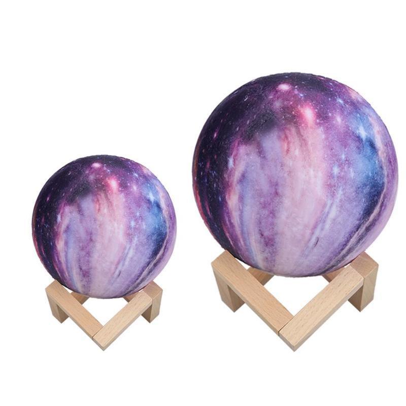 3D Printing Lunar Light Painting Creative Gift Night Light.