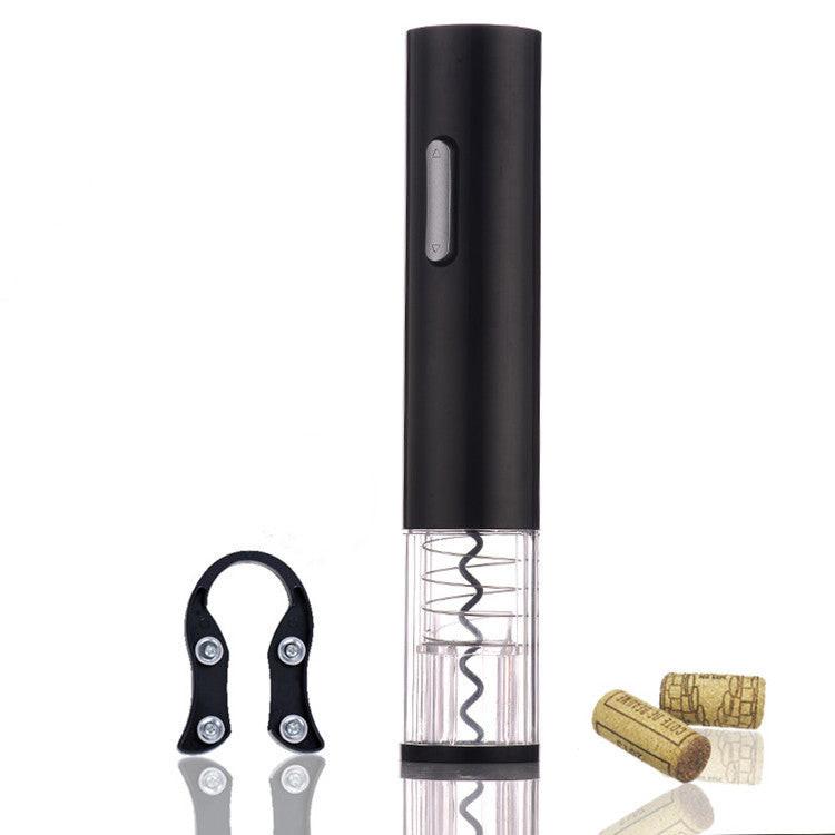 Electric Wine Opener Automatic Electric Wine Bottle Corkscrew Opener With Foil Cutter Wine Bottle Opener Kit.