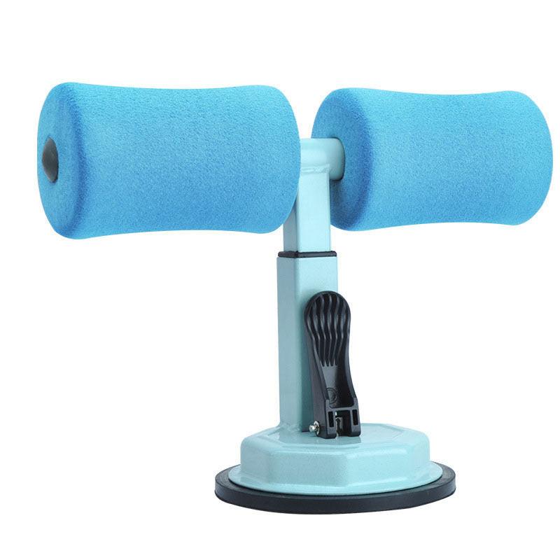 Sit-up Trainer Crunch Bar Floor Assistant Ankle Support Exercise Stand Padded Workout Equipment for Home Gym Gear.