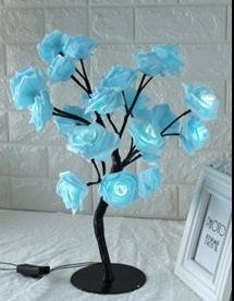 LED Tree Lamp Rose Small Tree Lamp Modeling Lamp Table Lamp.