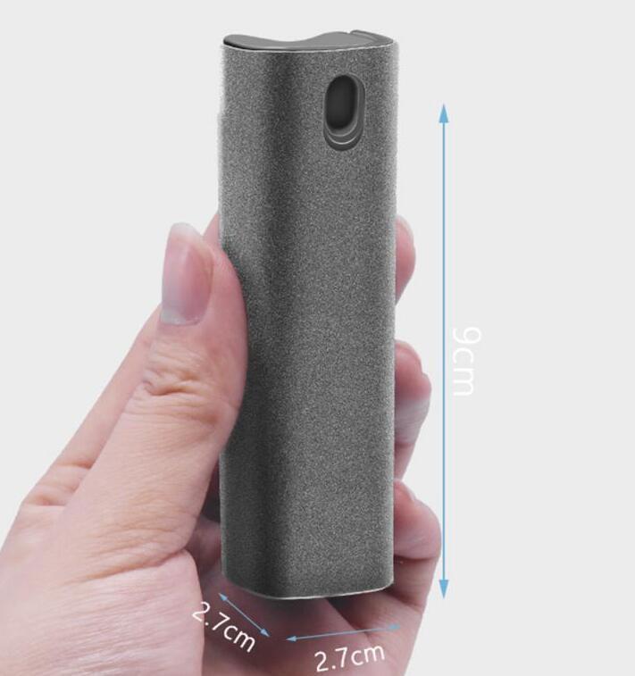 2 In 1 Phone Computer Screen Cleaner Kit For Screen Dust Removal Microfiber Cloth Set.