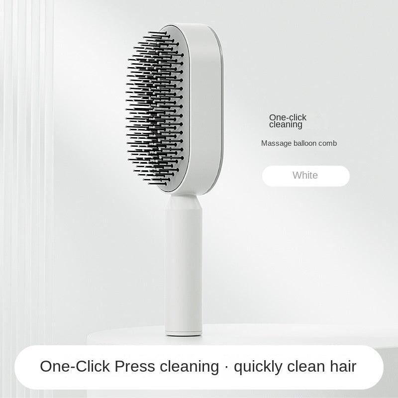 Women Fashion 3D Hair Growth Comb Hairbrush Self-Cleaning Hair Brush  Self Cleaning Hair Brush For Women Massage Scalp Promote Blood Circulation Anti Hair Loss.