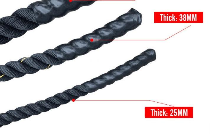 Rope Battle Skipping Ropes Power Training  Fitness Home Gym Equipment.