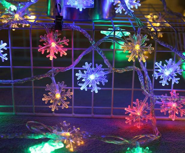 LED small lights flashing lights lights with stars small decoration.