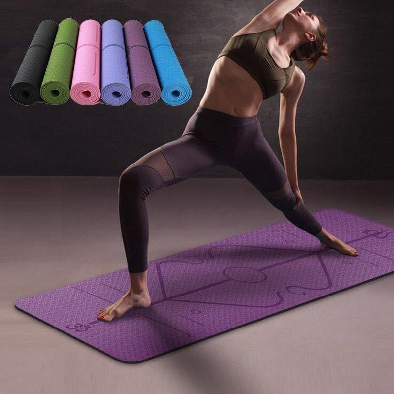 Non Slip TPE Yoga Mat.