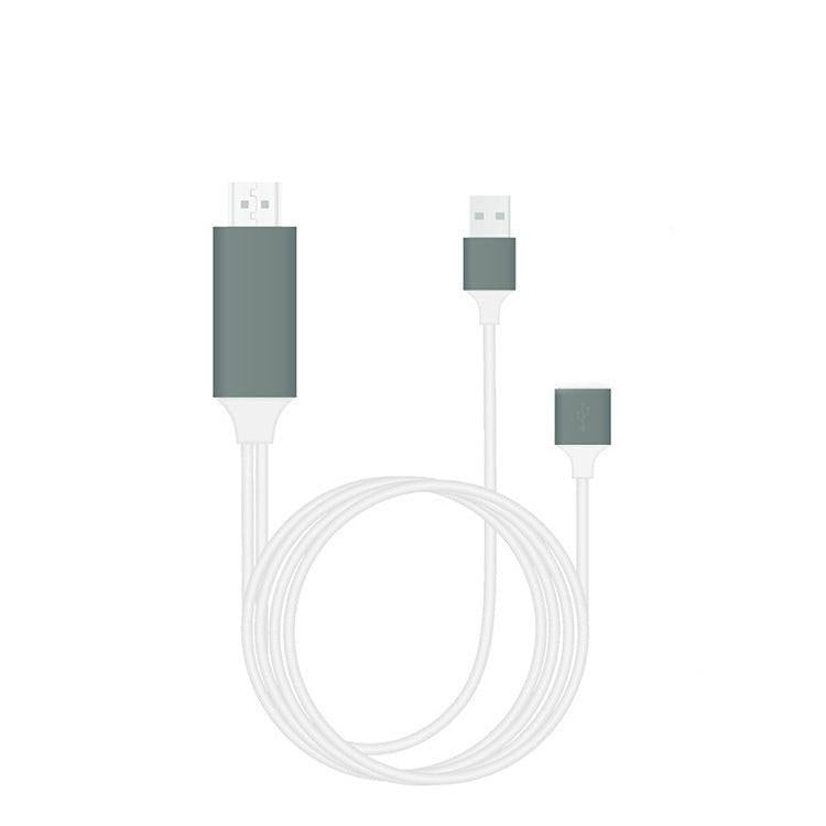 Type-C To HDMI Three In One Mobile Phone Projection Cable.