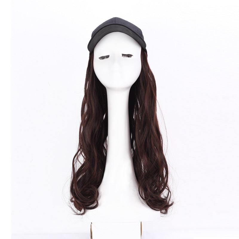 Cap big wave wig.