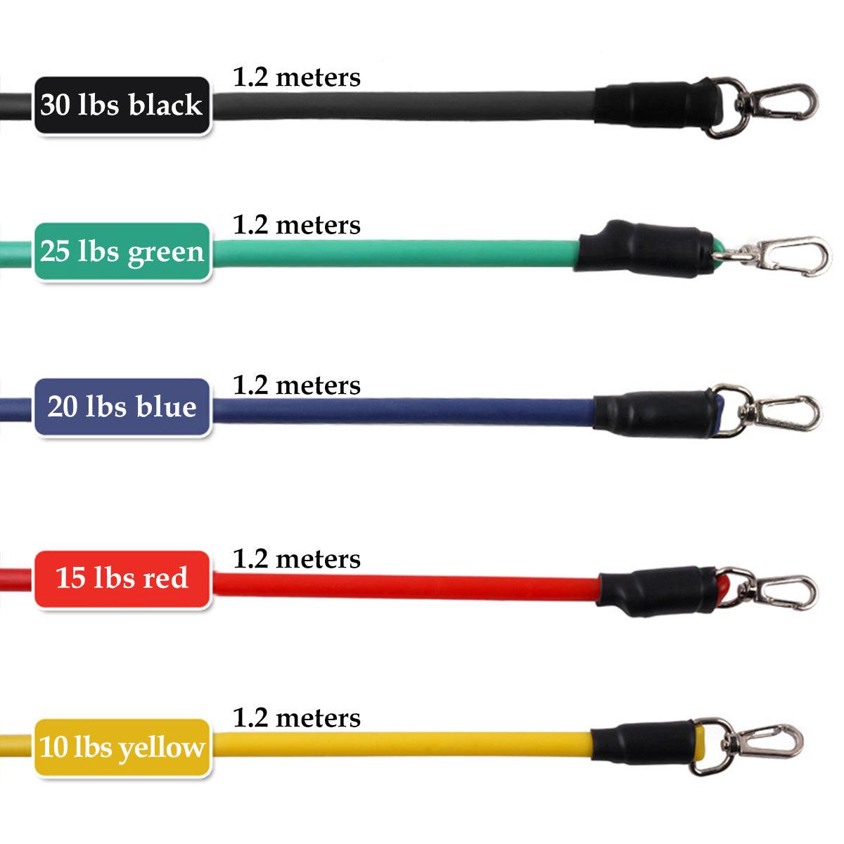 Fitness Rally Elastic Rope Resistance Band.