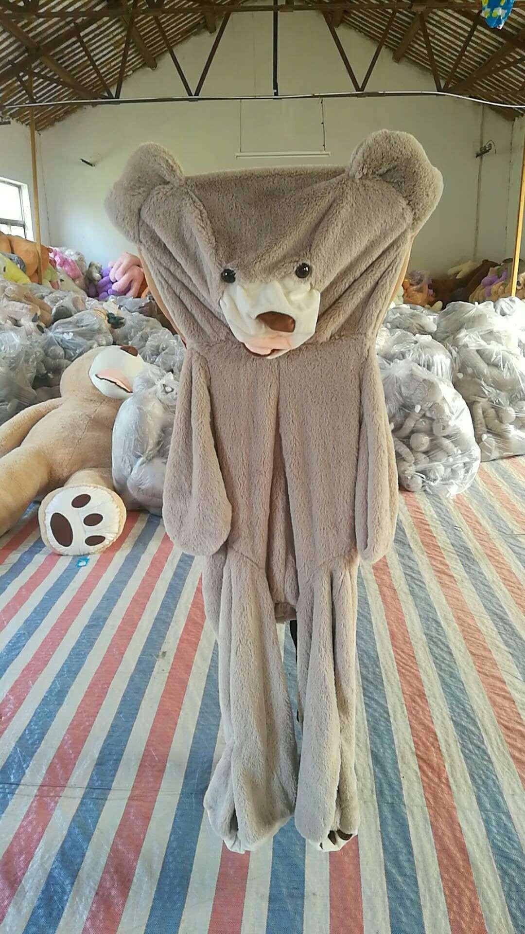 Giant Teddy Bear Plush Toy Huge  Soft Toys  Leather Shell.