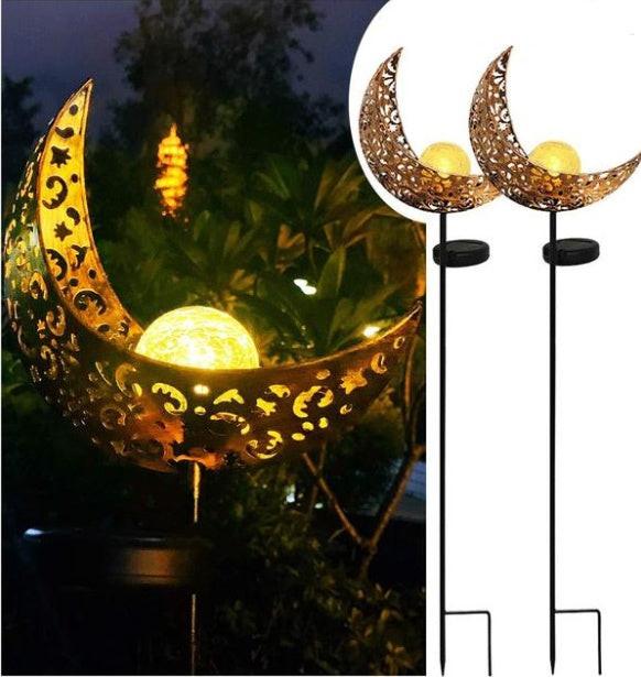 LED Solar Flame Light Metal LED Garden Light Flame Effect Lamp Waterproof Outdoor Lights Landscape Lights Solar Decorative Light.