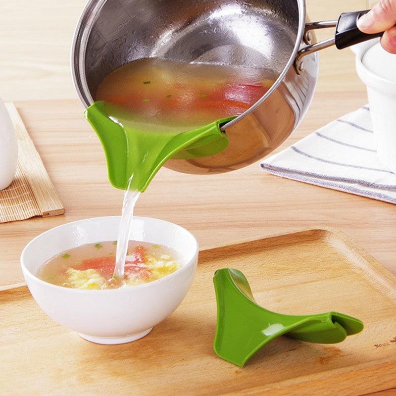 Silicone Soup Funnel Kitchen Gadget Tools.