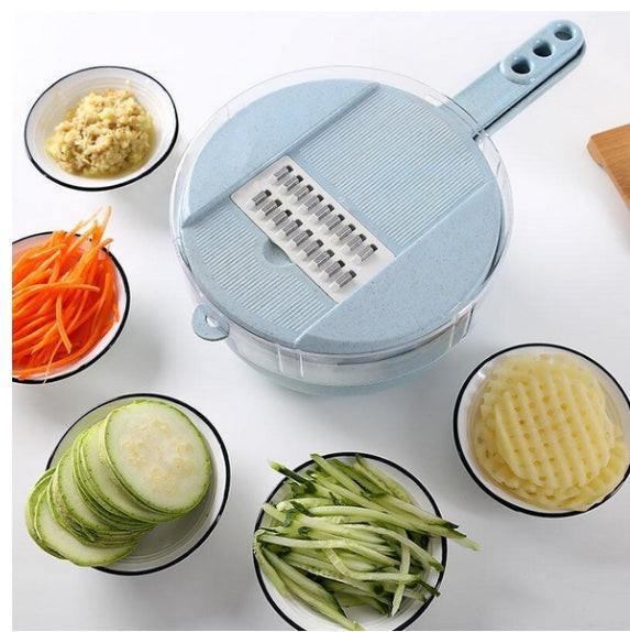 8 In 1 Mandoline Slicer Vegetable Slicer Potato Peeler Carrot Onion Grater With Strainer Vegetable Cutter Kitchen Accessories.