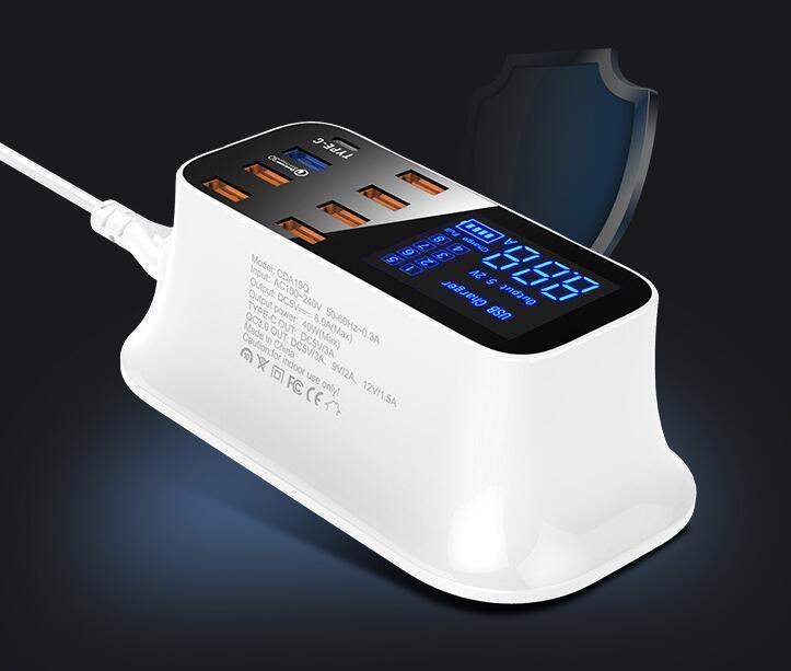 Quick Charge 3.0 Ordinary Smart USB Charger Station.