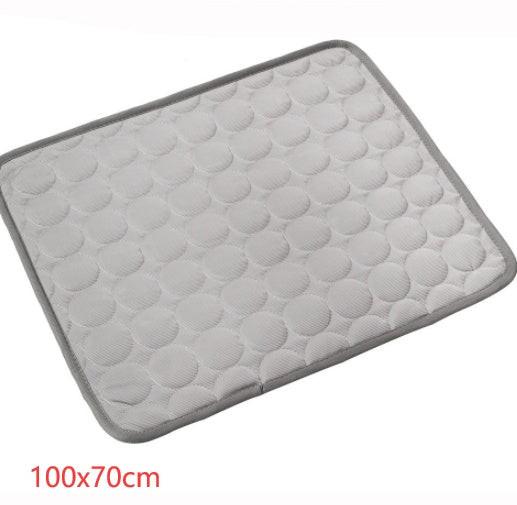 Pet Dog Cat Ice Silk Cold Nest Pad For Cooling In Summer.