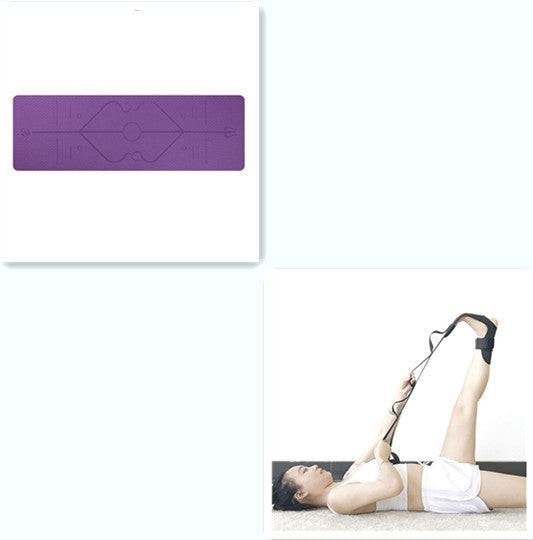 Non Slip TPE Yoga Mat.