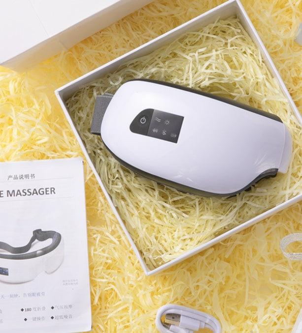 Bluetooth Music Eye Massager Air Pressure Hot Compress Dark Circles Eye Care.