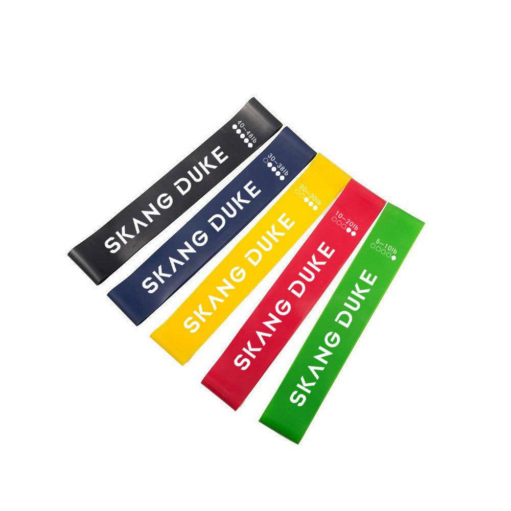 5 Level Resistance Rubber Bands Yoga Training Elastic Bands.