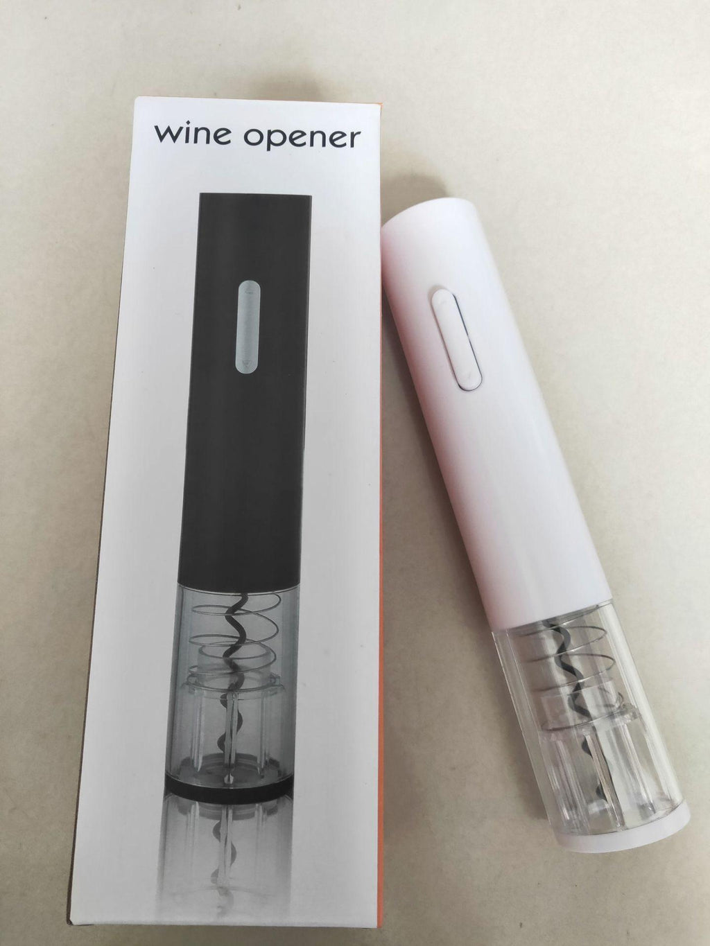 Electric Wine Opener Automatic Electric Wine Bottle Corkscrew Opener With Foil Cutter Wine Bottle Opener Kit.