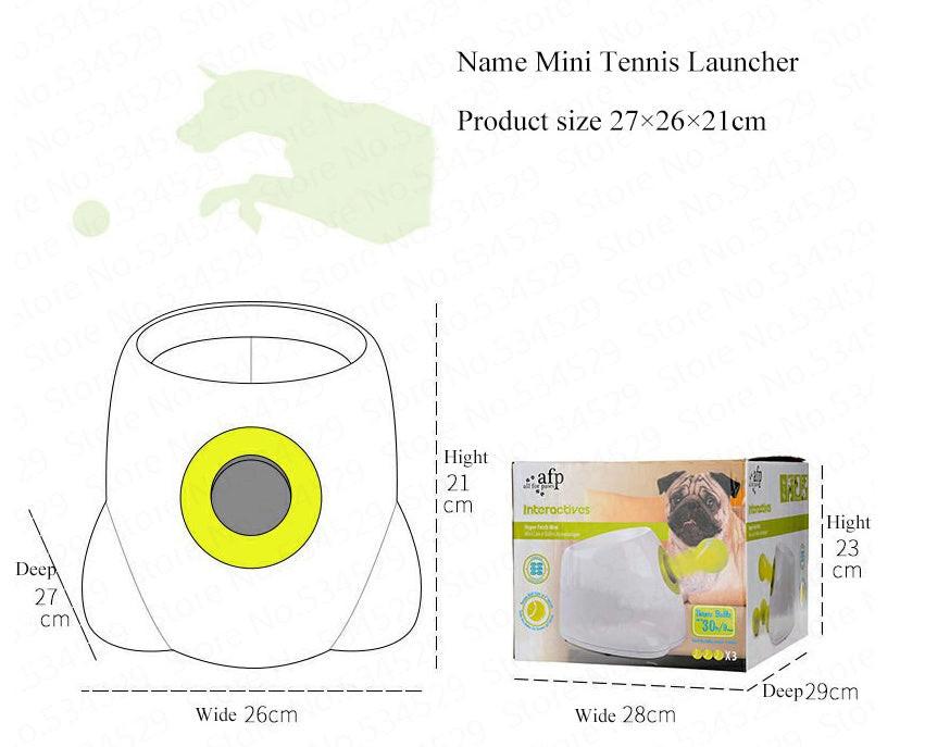 Dog Pet Automatic Interactive Ball Launcher.