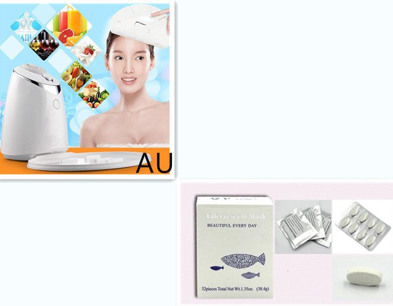 Face Mask Maker Machine Facial Treatment DIY Automatic Fruit Natural Vegetable Collagen Home Use Beauty Skin SPA Care.