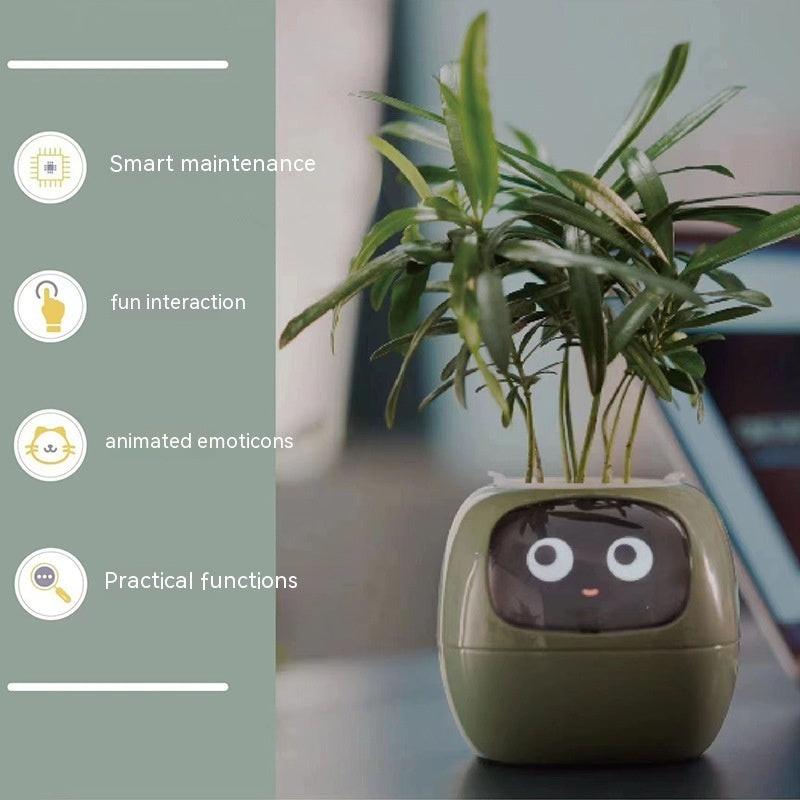 Smart Planter Endless Fun Over 49 Rich Expressions 7 Smart Sensors And AI Chips Make Raising Plants Easy And Fun.