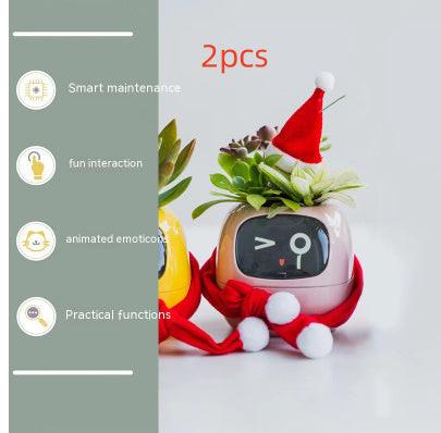 Smart Planter Endless Fun Over 49 Rich Expressions 7 Smart Sensors And AI Chips Make Raising Plants Easy And Fun.
