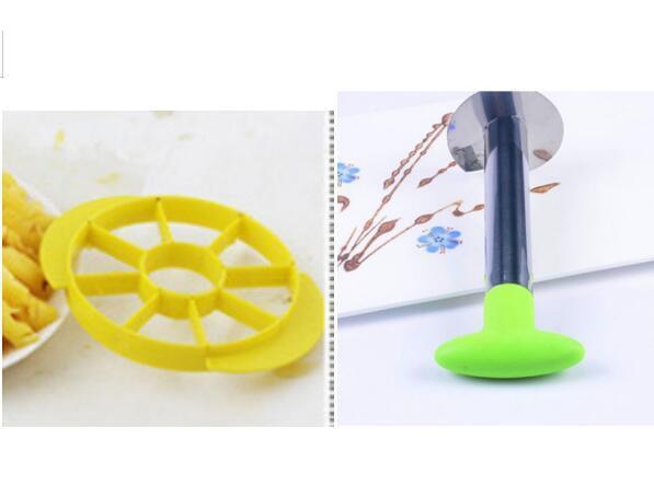 Stainless Steel Easy to use Pineapple Peeler Accessories Pineapple Slicers Fruit Cutter Corer Slicer Kitchen Tools.