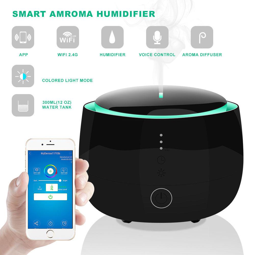 Smart home aromatherapy humidifier.