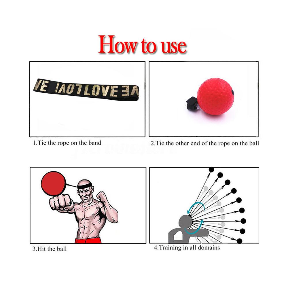 Boxing Reflex Speed Punch Ball.
