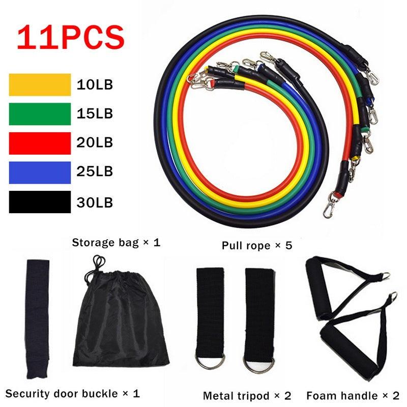 Fitness Rally Elastic Rope Resistance Band.