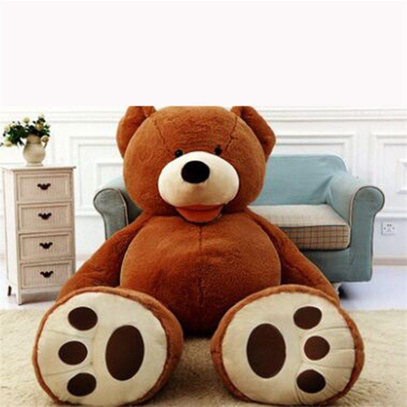 Giant Teddy Bear Plush Toy Huge  Soft Toys  Leather Shell.