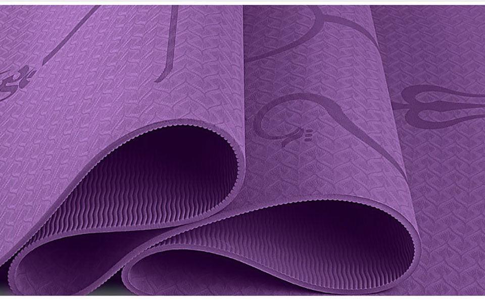 Non Slip TPE Yoga Mat.