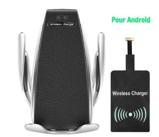 Car Wireless Charger 10W Induction Car Fast Wireless Charging With Car Phone Holder S5.