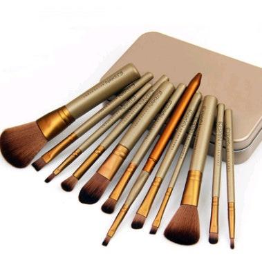 12 makeup brush sets iron box makeup tools makeup tools.