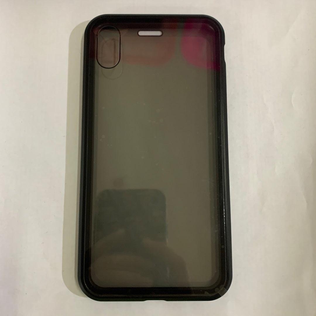 Phone Case Anti-peep Magnetic Protective Shell Magnetic Privacy Glass Case For Phone.