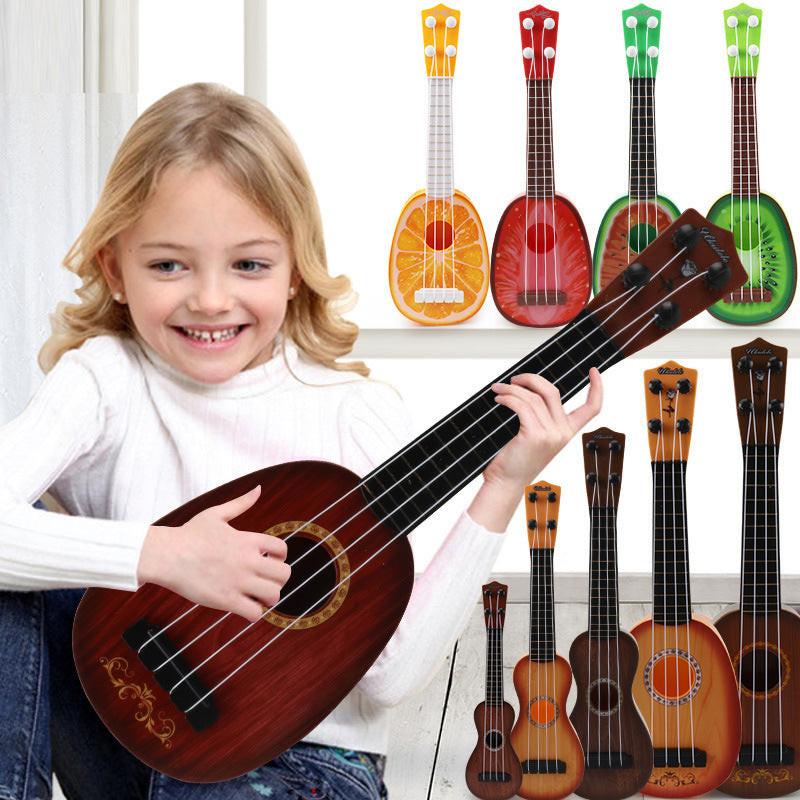 Retro Guitar Toys Children's Interest Training Musical Toys.