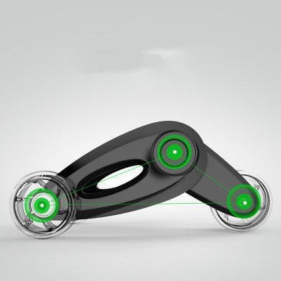 Foldable Abdominal Wheel Abdominal Muscle Wheel Roller Home Fitness Equipment.