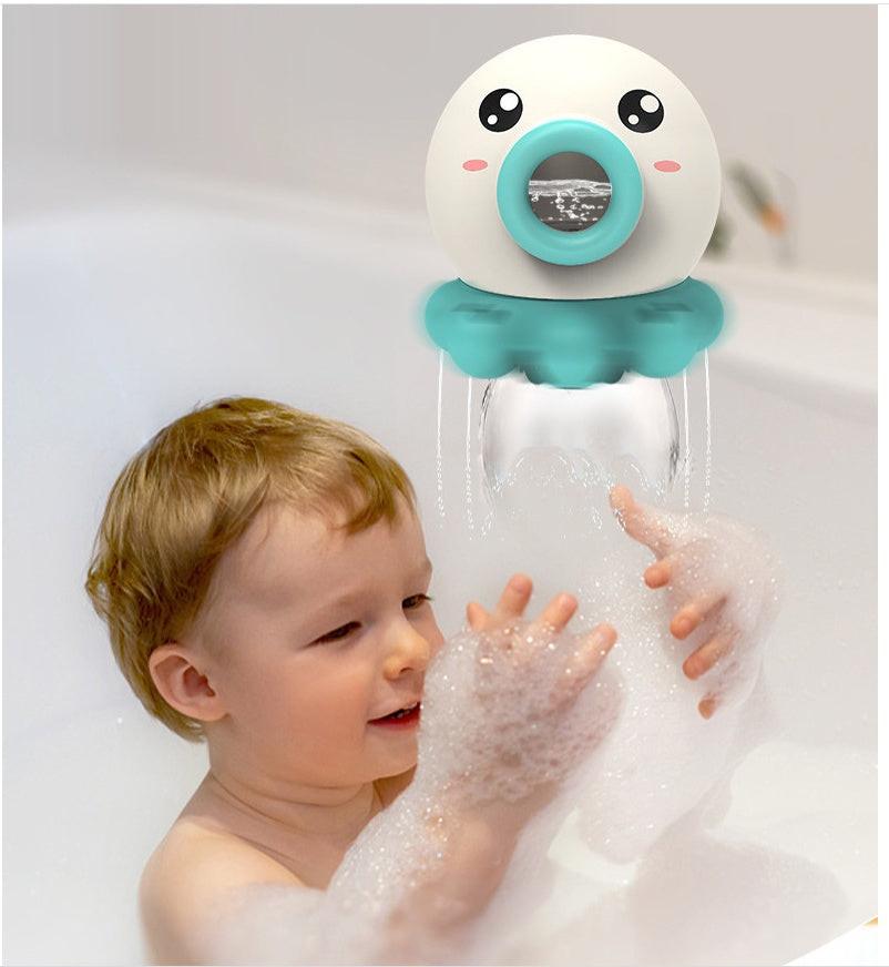 Octopus Fountain Bath Toy Water Jet Rotating Shower Bathroom Toy Summer Water Toys Sprinkler Beach Toys Kids Water Toys.
