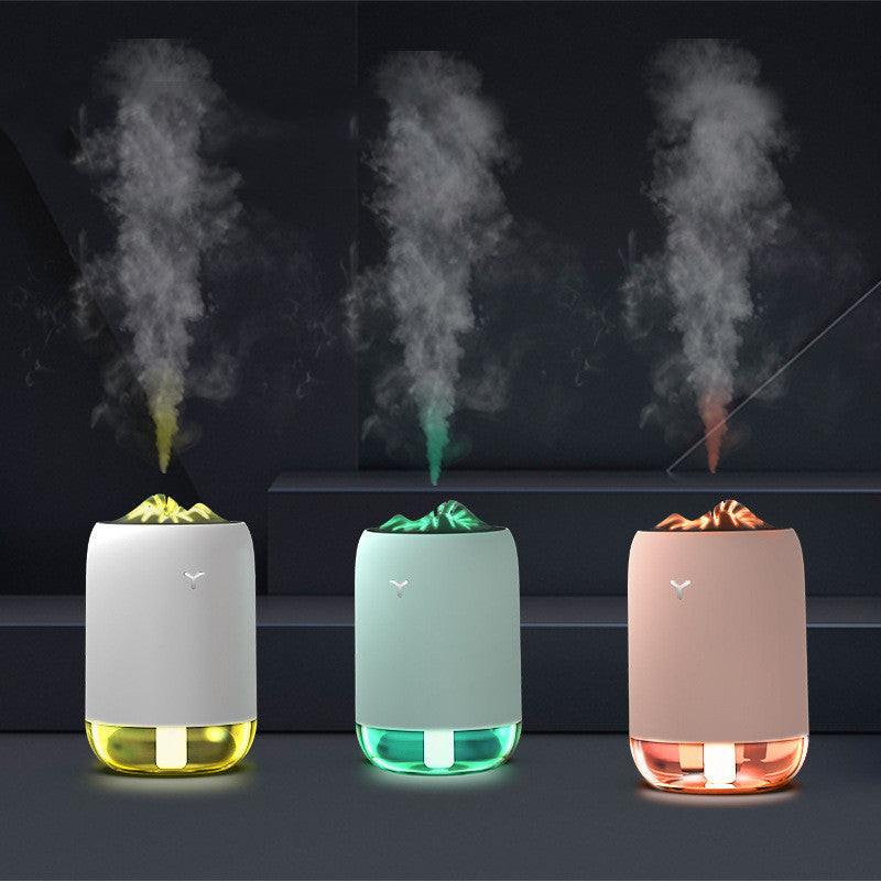 Magic Flame Humidifier Home Car Atomizer Mini Aroma Diffuser Desktop Home Office Supplies.