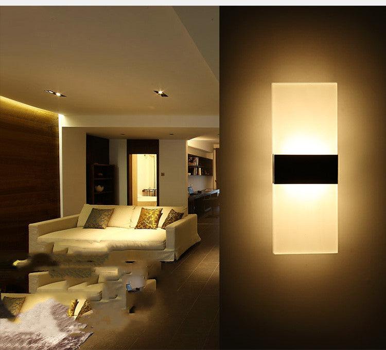 Indoor Sensing USB Charging Wall Lamp.