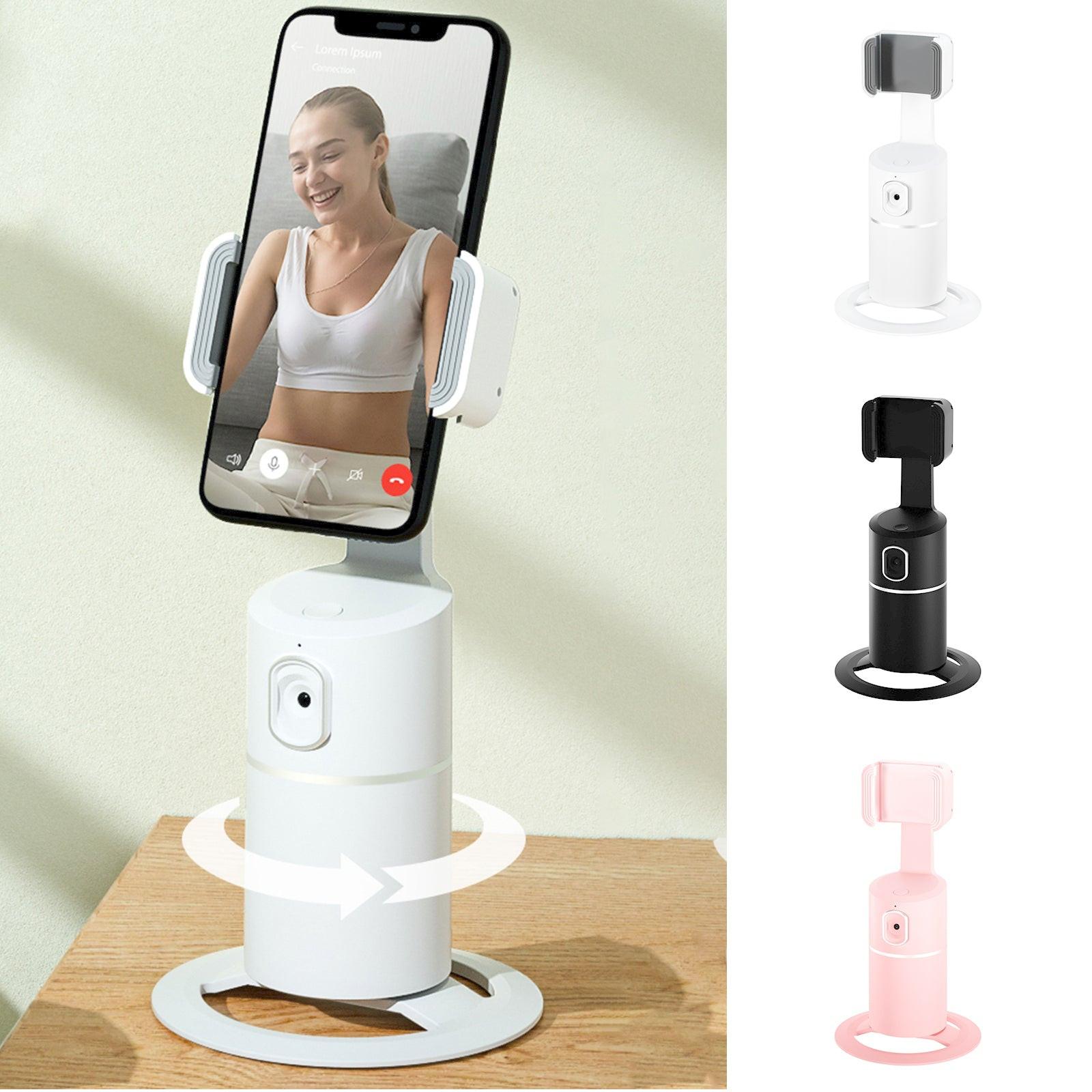 Smart Face Recognition Tracking PTZ Mobile Phone Stand Anchor Live Broadcast Stand.