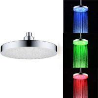 Luminous color changing shower head.